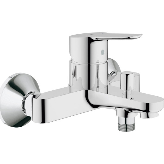 Grohe Bauedge 32820000 Αναμεικτική Μπαταρία Μπανιέρας Ασημί